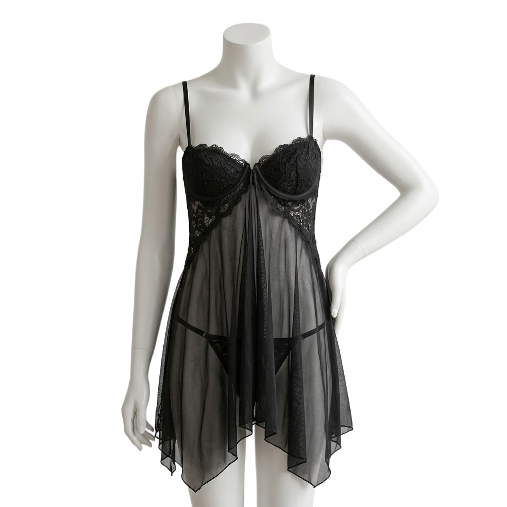 Women Lace Babydoll Lingerie S - Babydoll Chemise Night 评论和价格